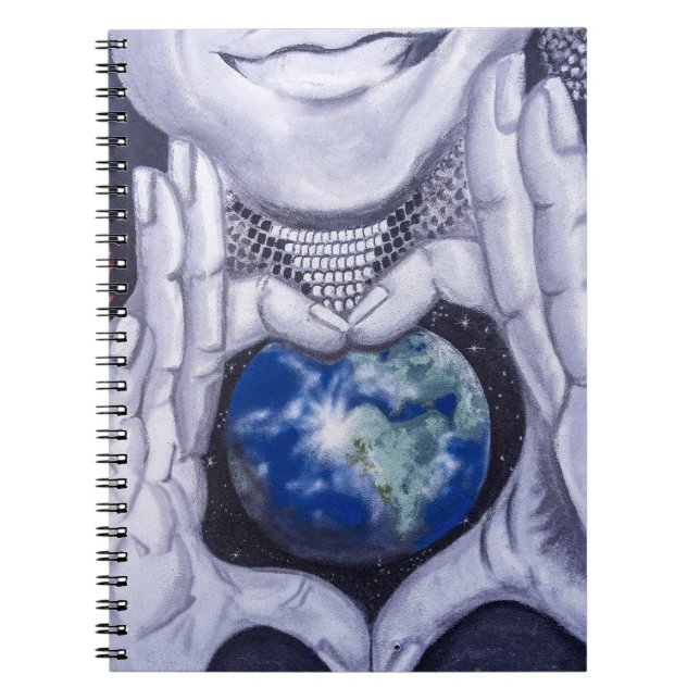Earth Day Mor Anteckningsbok (Framsidan)