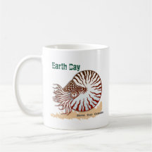 Earth Day Nautilus Coffee Mugg