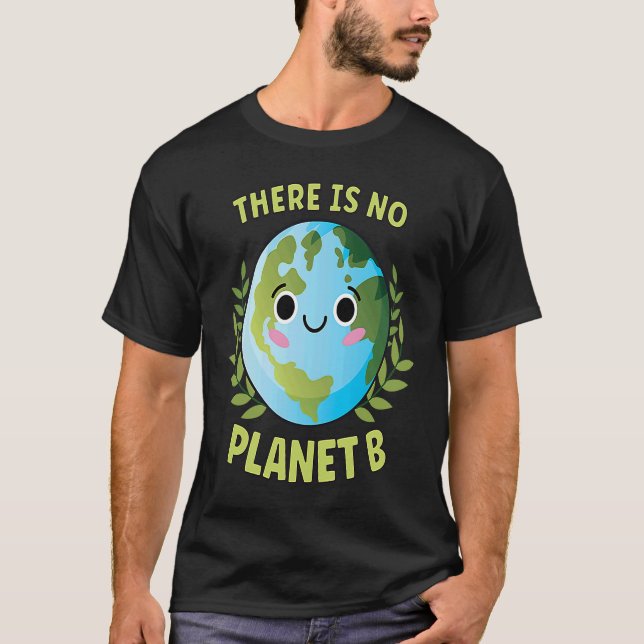 Earth Day Party Environment Anniversary Decoration T Shirt (Framsida)