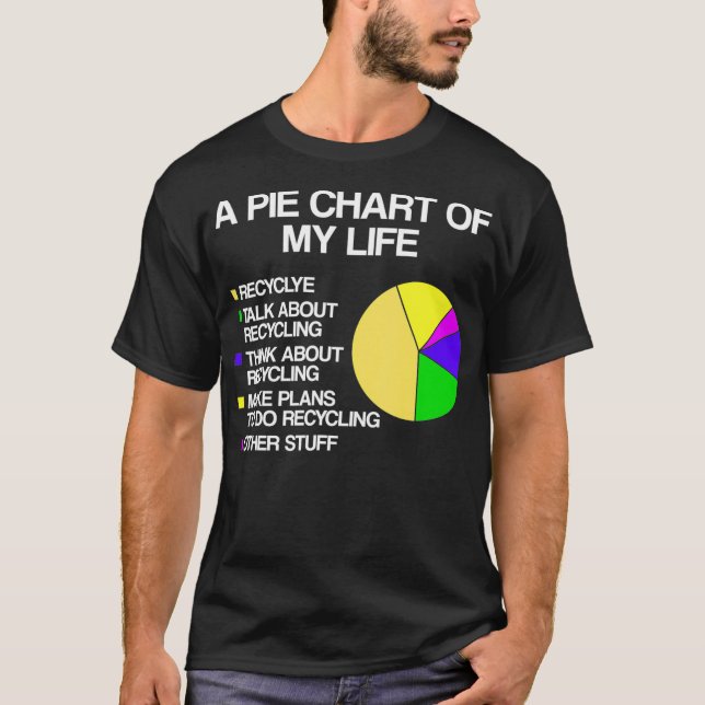 Earth Day Recycle Advocate Chart Recycling _1  T Shirt (Framsida)
