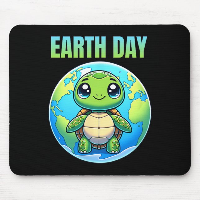 Earth Day Restore Earth Turtle 2025 Musmatta (Framsidan)
