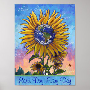 Earth Day Solros Poster