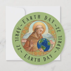 Earth Day & St Francis of Assisi Card