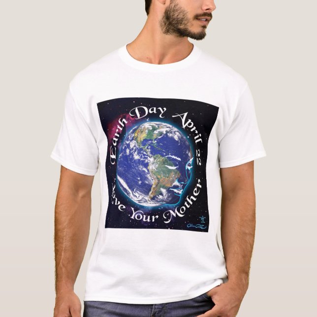 Earth Day T-Shirt Light Färg (Framsida)