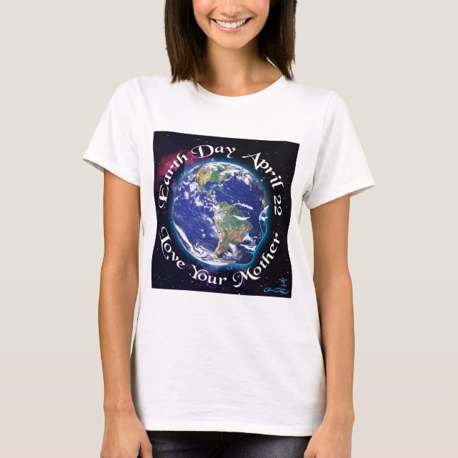 Earth Day T-Shirt Light Färg (Framsida)