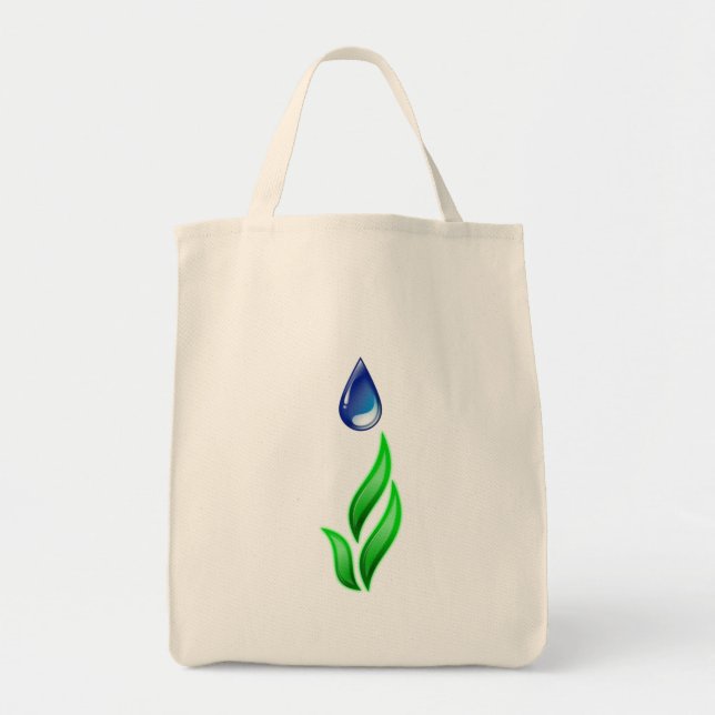 Earth Day Tote Bag Tygkasse (Framsidan)