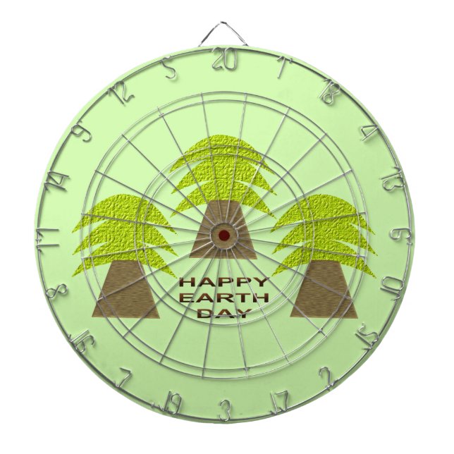 Earth Day Träd Darttavla (Framsidan)