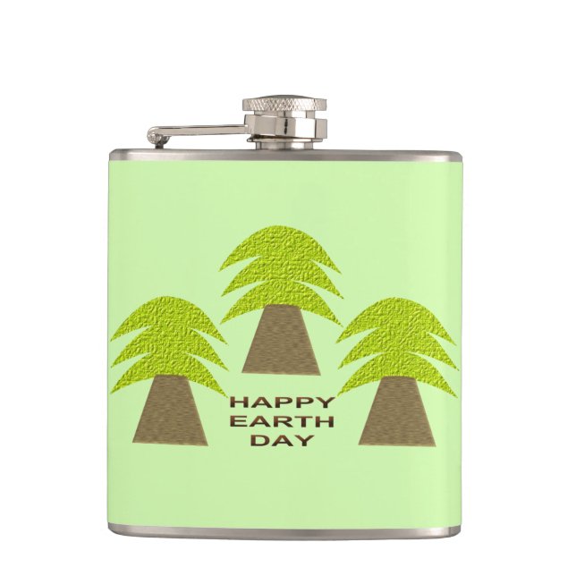 Earth Day Träd Fickplunta (Framsidan)