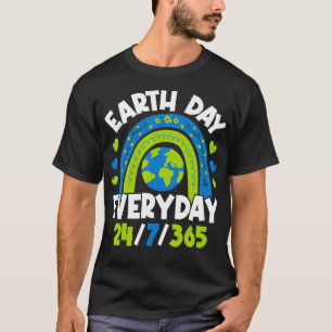 Earth Day Varje dag, 247365 Teacher 2022 Environme T Shirt