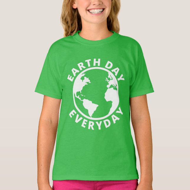 Earth Day Varje dag - Earth Day 2022 T Shirt (Framsida)