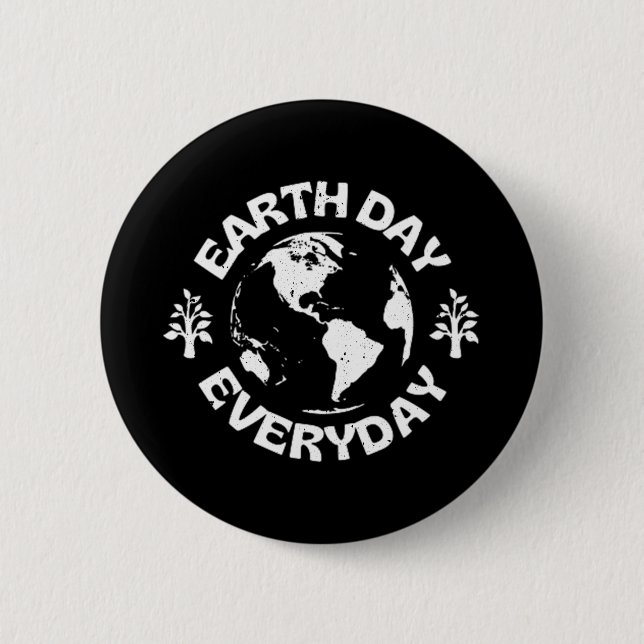 Earth Day Varje dag Knapp (Framsida)