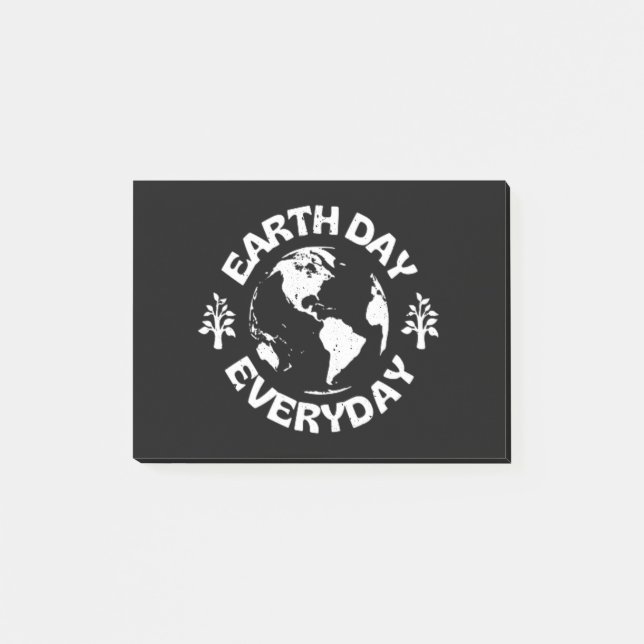 Earth Day Varje dag Post-it Block (Framsida)