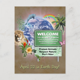 Earth Day 🌱 Vykort