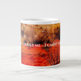 Earth Element Mug - Earth Carries Me Jumbo Mugg
