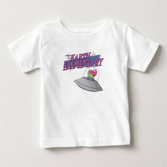 Earth Elementary Baby Shirt T (Framsida)