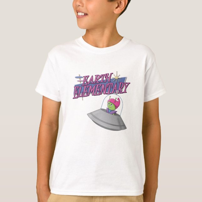 Earth Elementary Barn Shrit T Shirt (Framsida)