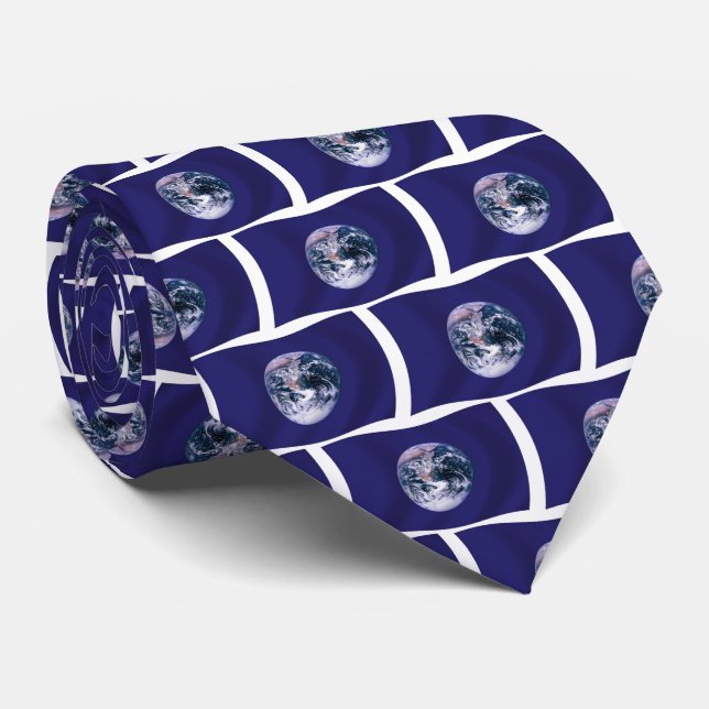 Earth Flag Tie Slips (Rullad)