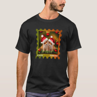 EARTH FOREVER Environmental Protection Frimärke Ch T Shirt