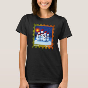EARTH FOREVER Environmental Protection Frimärke Su T Shirt