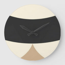Earth Geometry Journal – wall art and decor clock  Stor Klocka