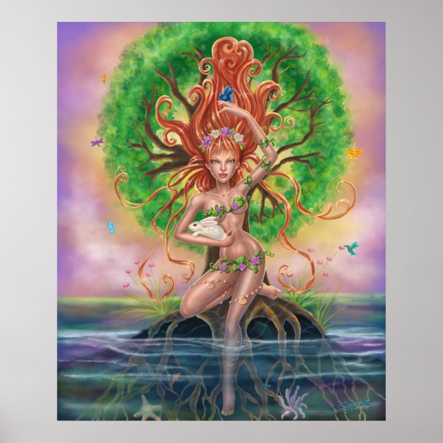 Earth Goddess Poster (Framsidan)