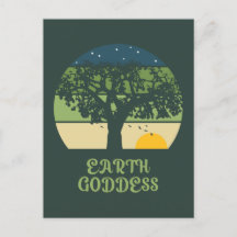 Earth Goddess Vintage Sunset