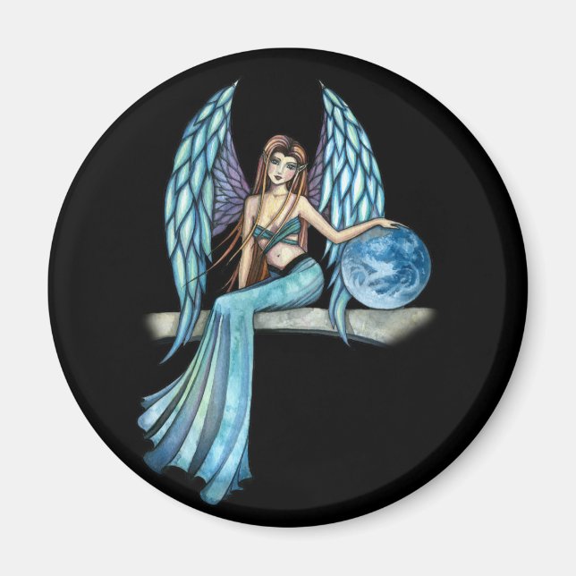 Earth Guardian Angel Fairy Magnet (Framsidan)