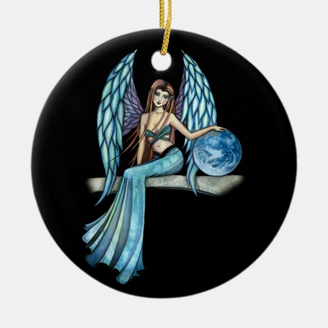 Earth Guardian Angel Ornament av Molly Harrison (Framsidan)