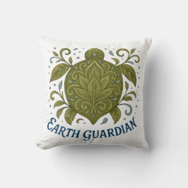 Earth Guardian Turtle Natature Design Kudde