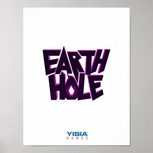 Earth Hål Poster (Framsidan)