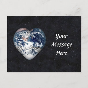 Earth Heart i Universe Vykort