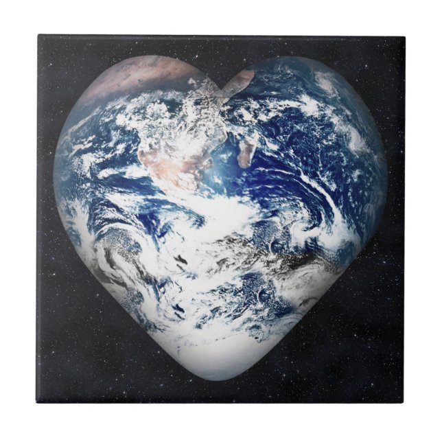 Earth Heart Kakelplatta (Framsidan)
