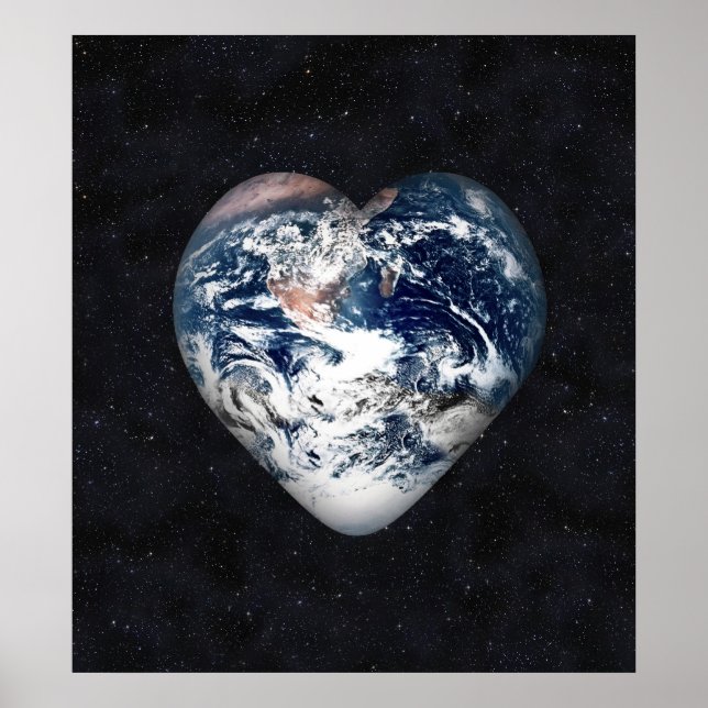 Earth Heart Poster (Framsidan)