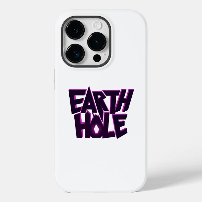Earth Hole iPhone-fodral (Baksida)