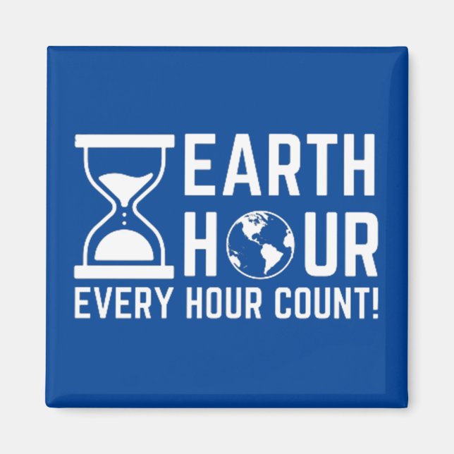 Earth Hour Magnet (Framsidan)