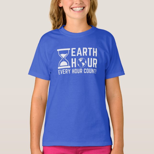 Earth Hour T-shirt (Framsida)
