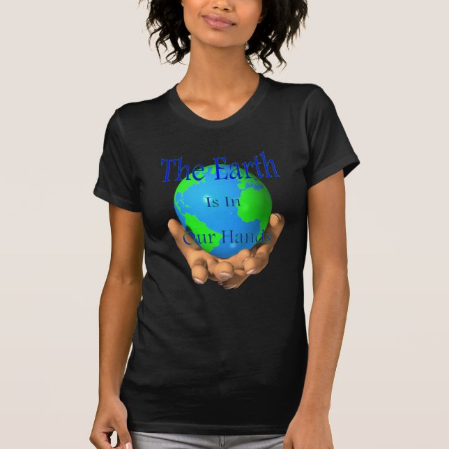 earth.inourhands tee shirt (Framsida)
