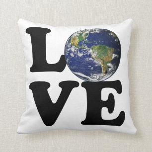 Earth Kärlek Kudde