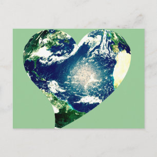 Earth Kärlek Vykort