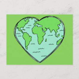 Earth Kärlek vykort