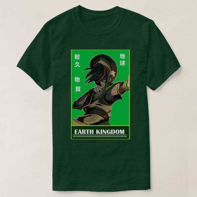 Earth Kingdom Toph T Shirt (Design framsida)