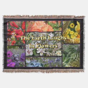 Earth Laugh i Flowers Photo Collage Mysfilt