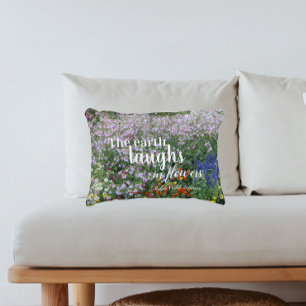 Earth Laughs i Flowers Blommigt Garden Prydnadskudde