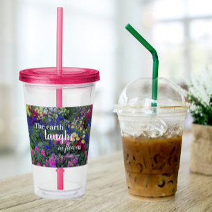 Earth Laughs i Flowers Blommigt Garden Take Away Mugg