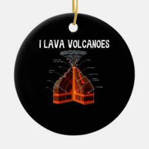 Earth Magma Lava Volcano Geology Science Science Julgransprydnad Keramik