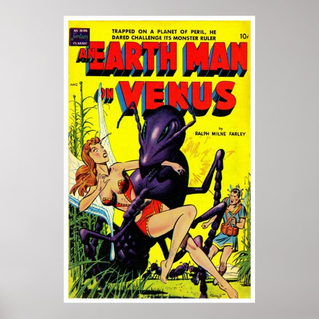 Earth Man på Venus (1951) Poster (Framsidan)