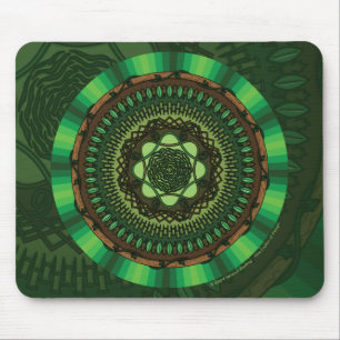 Earth Mandala Mousepad Musmatta