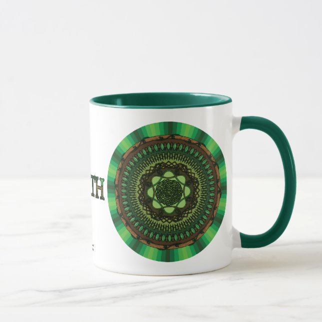 Earth Mandala Mugg (Höger)