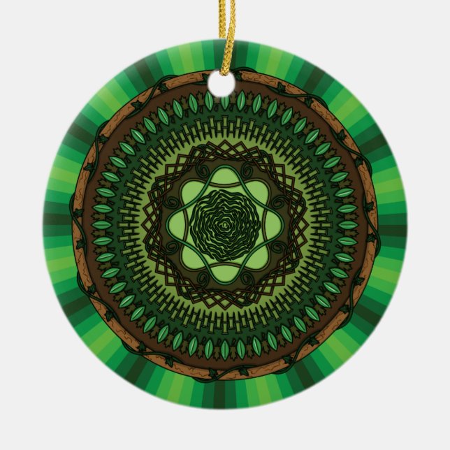 Earth Mandala Ornament (Framsidan)