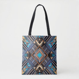 Earth Mandala Tote Tygkasse